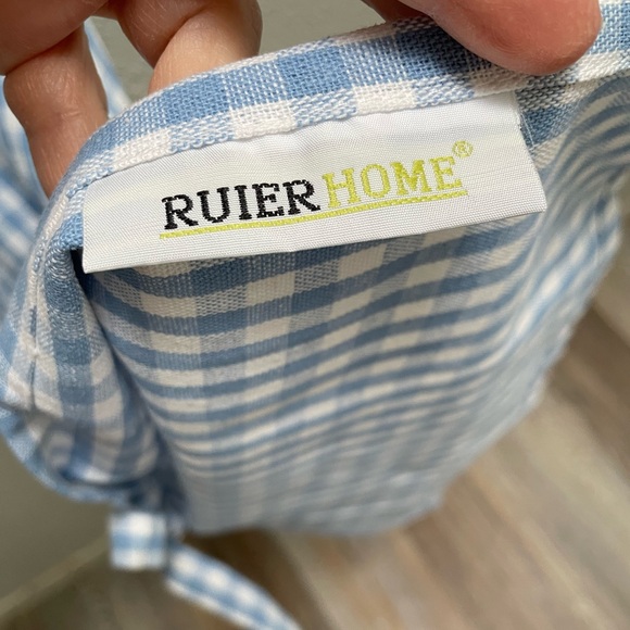 Children's Artists Aprons Pure Cotton Gingham - Size L (6-12yrs) - NWOT - Picture 3 of 9